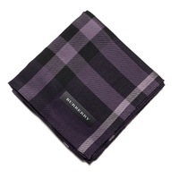 【新品】 ハンカチ  バーバリーロンドン 64232 BURBERRY LONDON バイオレット レディース