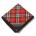 【新品】 ハンカチ  バーバリーロンドン 64470 BURBERRY LONDON レッド レディース