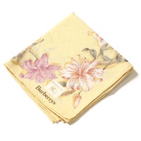 【新品】 ハンカチ  バーバリーロンドン 64481 BURBERRY LONDON イエロー レディース