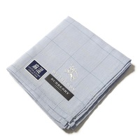 【新品】 ハンカチ  バーバリーロンドン 64565 BURBERRY LONDON ブルー レディース