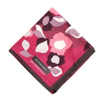 【新品】 ハンカチ 花柄  バーバリー 71563 BURBERRY ピンク メンズ