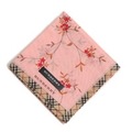 【新品】 ハンカチ 花柄  バーバリー 71594 BURBERRY ピンク メンズ