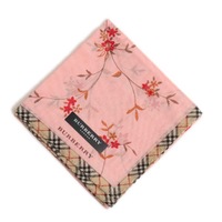 【新品】 ハンカチ 花柄  バーバリー 71594 BURBERRY ピンク メンズ