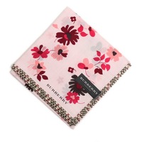 【新品】 ハンカチ 花柄  バーバリー 71647 BURBERRY ピンク メンズ