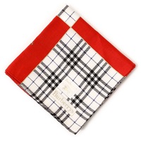 【新品】 ハンカチ 大判サイズ バーバリーズ 59383 Burberrys レッド系 レディース