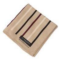【新品】 ハンカチ　ストライプ  バーバリーロンドン 68931 BURBERRY LONDON ベージュ レディース