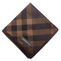 【新品】 ハンカチ　チェック  バーバリーロンドン 69185 BURBERRY LONDON ブラウン レディース