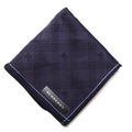 【新品】 ハンカチ　デザイン  バーバリーロンドン 69050 BURBERRY LONDON ネイビー レディース