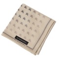 【新品】 ハンカチ　ロゴ  バーバリーロンドン 68936 BURBERRY LONDON ベージュ レディース