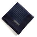 【新品】 ハンカチ　小紋  バーバリーロンドン 67430 BURBERRY LONDON ネイビー レディース