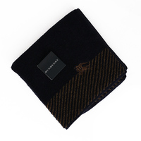 【新品】 ハンドタオル  バーバリーロンドン 51166 BURBERRY LONDON ネイビー系 メンズ