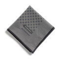 【新品】 バーバリー BURBERRY ドットハンカチ 37375 グレー系 メンズ