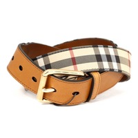 【新品】 ベルト90  バーバリーロンドン y-001369 BURBERRY LONDON ベージュ メンズ