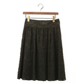 【新品】 レーススカート 38 バーバリーロンドン 48439 BURBERRY LONDON カーキ系 レディース