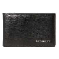 【新品】 ロンドンレザー パスケース  バーバリーロンドン y-001249 BURBERRY LONDON ブラック メンズ