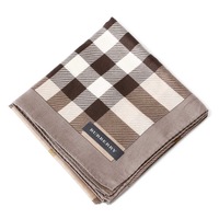 【新品】 薄手 ハンカチ チェーン柄  バーバリーズ 70415 Burberrys ブルー レディース