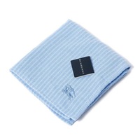 【新品】 薄手 ハンカチ 英字  バーバリー 70482 BURBERRY レッド レディース