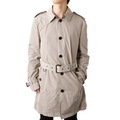 【新品】バーバリー ブリット BURBERRY ナイロントレンチコート ベージュ y-001002