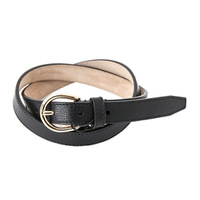 【新品】バーバリーロンドン y-000263 ベルト 細 黒系 メンズ