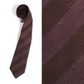 【新品】バーバリーロンドン　レジメンタルタイ　33482　ブラウン　オシャレなネクタイです