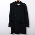 カシミヤ混ウールロングコート EU38 バーバリーロンドン br01000766 BURBERRY LONDON ブラック レディース