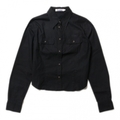 シャツ 38 バーバリーブルーレーベル 54590 BURBERRY BLUE LABEL ブラック系 レディース