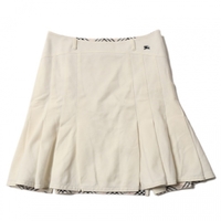 スカート 38 バーバリーブルーレーベル 54866 BURBERRY BLUE LABEL オフホワイト系 レディース