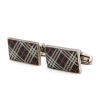 スクエアカフス  バーバリーブラックレーベル 65085 BURBERRY BLACK LABEL シルバー メンズ
