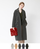 ダブルロングコート