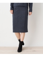 チェックポンチスカート/ボルドー(264)