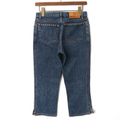 デニムサブリナパンツ 36 バーバリーブルーレーベル 45759 BURBERRY BLUE LABEL  レディース