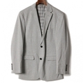 ノッチドラペルテーラードジャケット M バーバリーブラックレーベル br01001183 BURBERRY BLACK LABEL グレー メンズ