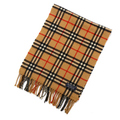 バーバリーズ チェックマフラー 31673 茶系 伝統カラーが人気の英国チェック柄マフラー