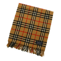 バーバリーズ チェックマフラー 33053 茶系 冬の定番アイテム