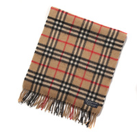 バーバリーズ 英国チェックマフラー 32637 ベージュ系