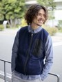フリースリバーシブルベスト
