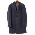 ブラックレーベル クレストブリッジ ウールチェスターフィールドコート L br01000789 BLACK LABEL CRESTBRIDGE ネイビー メンズ