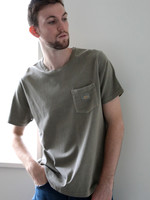 ヘビーウェイト天竺ピグメントポケットTシャツ