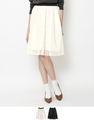 ラッセルレースフレアスカート【メール便可／95】