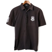 ワンポイントロゴ襟付き半袖シャツ 3 バーバリーブラックレーベル 63346 BURBERRY BLACK LABEL ブラック系 メンズ