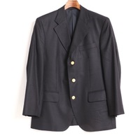 金ボタンノッチドラペルテーラードシングルジャケット AB4 バーバリーロンドン 76154 BURBERRY LONDON ネイビー メンズ