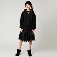 【50%OFF】袖フリルトレーナー