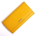 長財布　サイフ　さいふ　22942　バーバリー　イエロー系　メンズ　レディース　収納力抜群