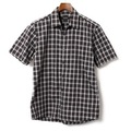 半袖チェックシャツ 2 バーバリーブラックレーベル 69835 BURBERRY BLACK LABEL ブラック メンズ