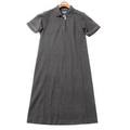 半袖ポロワンピース M バーバリーゴルフ 67283 BURBERRY GOLF ブラック レディース