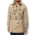 バーバリーブラックレーベル トレンチコート 39191 ベージュ系 メンズ キルトインナー付秋冬用ミドルトレンチ
