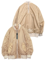 BACK LOGO MA-1/ベージュ