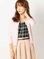 Ladyチェックアンサンブル/ピンク