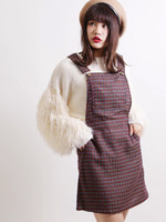 WEGO/ツイードジャンパースカート