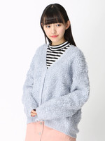 WEGO/ループニットカーディガン